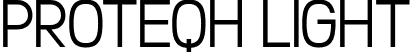 Proteqh Light font - Proteqh Light.ttf