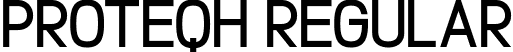 Proteqh Regular font - Proteqh Regular.otf