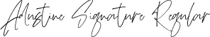 Adustine Signature Regular font - Adustine Signature.ttf