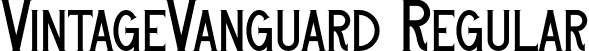 VintageVanguard Regular font - VintageVanguard.otf