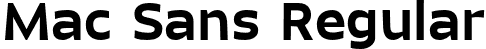 Mac Sans Regular font - MacSans-Regular.otf