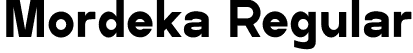 Mordeka Regular font - Mordeka.otf