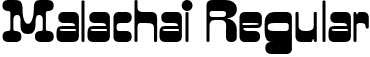 Malachai Regular font - Malachai.ttf