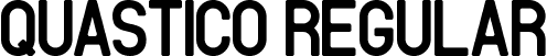 QUASTICO Regular font - Quastico-PKee2.ttf