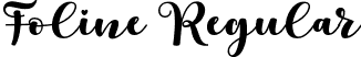 Foline Regular font - Foline.otf