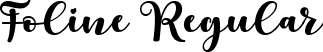 Foline Regular font - Foline.ttf