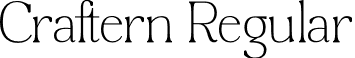 Craftern Regular font - Craftern-OV0y4.otf