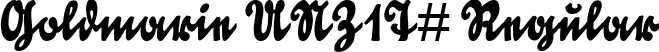 Goldmarie UNZ1T# Regular font - Goldmarie UNZ1T#.ttf