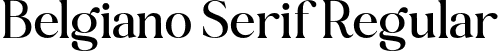 Belgiano Serif Regular font - belgiano-serif-2.otf