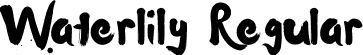 Waterlily Regular font - Waterlily Script.otf