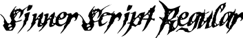 Sinner Script Regular font - SinnerScript-Regular.otf