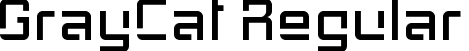 GrayCat Regular font - GrayCat.ttf