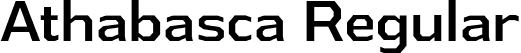 Athabasca Regular font - athabasca-rg.otf