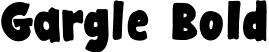 Gargle Bold font - gargle bd.otf