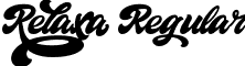 Relaxa Regular font - RelaxaRegular-BWKLB.otf