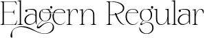 Elagern Regular font - Elagern-nRPoO.ttf