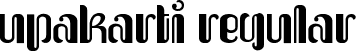 Upakarti Regular font - upakarti.ttf