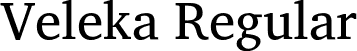 Veleka Regular font - Veleka-Regular.otf