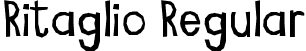 Ritaglio Regular font - Ritaglio.ttf