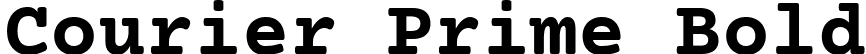 Courier Prime Bold font - Courier Prime Bold.ttf