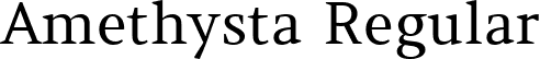 Amethysta Regular font - Amethysta-Regular.ttf