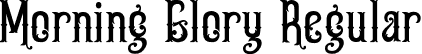 Morning Glory Regular font - Morning Glory Font.otf