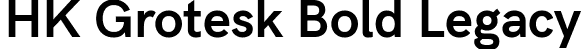 HK Grotesk Bold Legacy font - HKGrotesk-BoldLegacy.ttf