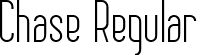 Chase Regular font - Chase.ttf