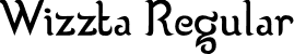 Wizzta Regular font - wizzta.ttf