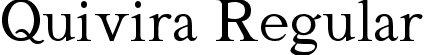 Quivira Regular font - Quivira.otf