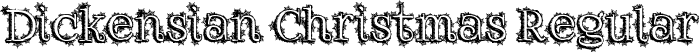 Dickensian Christmas Regular font - DickensianChristmas.ttf