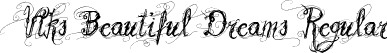 Vtks Beautiful Dreams Regular font - Vtks Beautiful Dreams.ttf