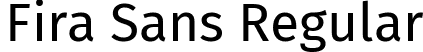 Fira Sans Regular font - FiraSans-Regular.ttf