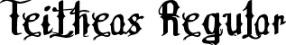 Teitheas Regular font - Teitheas.ttf