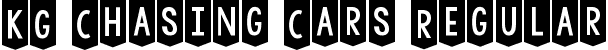 KG Chasing Cars Regular font - KGChasingCars.ttf