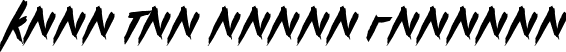 Kill The Noise Regular font - Kill The Noise.otf