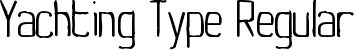 Yachting Type Regular font - yt.ttf