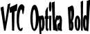 VTC Optika Bold font - VTC Optika Bold.ttf