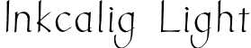 Inkcalig Light font - Inkcalig.otf