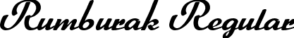 Rumburak Regular font - Rumburak.ttf