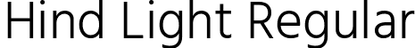 Hind Light Regular font - Hind-Light.ttf