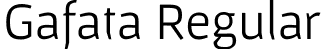 Gafata Regular font - Gafata-Regular.ttf