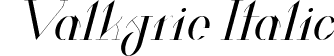 Valkyrie Italic font - Valkyrie-Italic.ttf