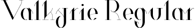 Valkyrie Regular font - Valkyrie-Regular.ttf