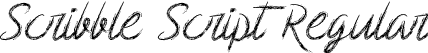 Scribble Script Regular font - Scribble Script - TTF.ttf