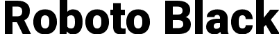 Roboto Black font - Roboto-Black.ttf