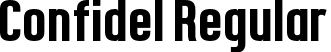 Confidel Regular font - Confidel.otf