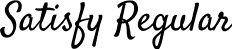 Satisfy Regular font - Satisfy-Regular.ttf