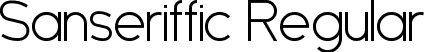 Sanseriffic Regular font - Sanseriffic.otf