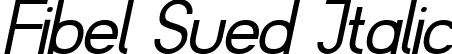 Fibel Sued Italic font - Fibel Sued Italic.ttf